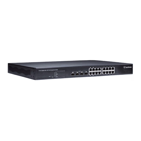 GeoVision GV-POE1611-V2 User Manual