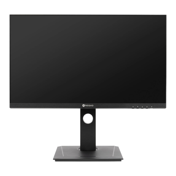 AG Neovo DW Series User Manual