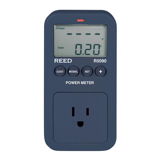 Reed Instruments R5090 Instruction Manual