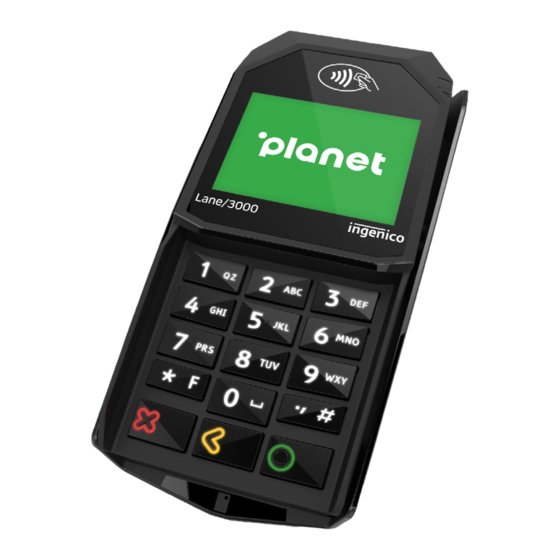 INGENICO LANE/3000 USER MANUAL Pdf Download ManualsLib