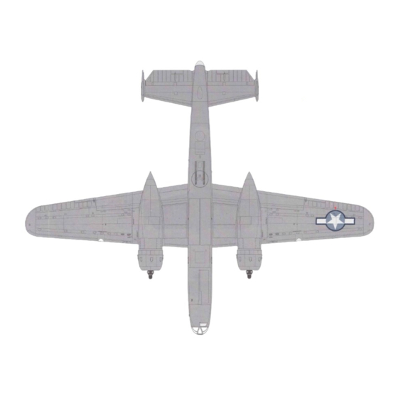 AIRFIX North American B-25C/D Mitchell Assembly Instructions Manual