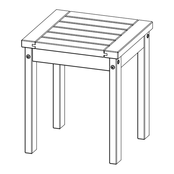 Backyard Creations 272-2031 Quick Start Manual