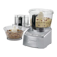 Cuisinart FP-12 Series Instruction Booklet