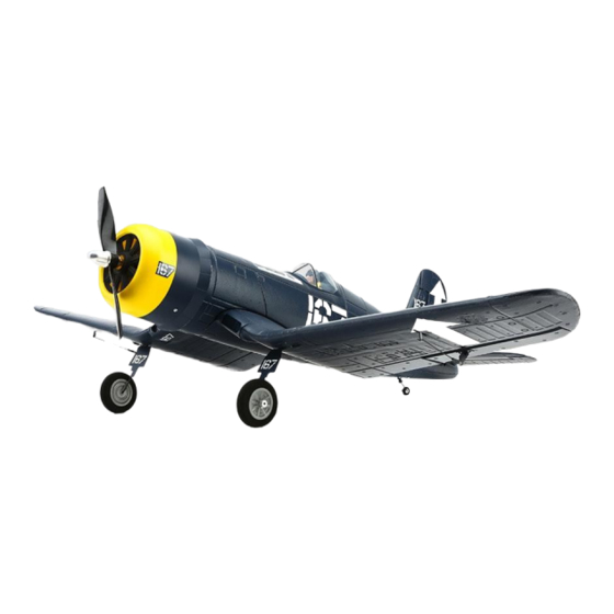 HobbyZone F4U Corsair S Instruction Manual