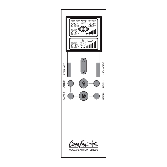 CasaFan FB-FNK Advanced Mounting And Operating Manual