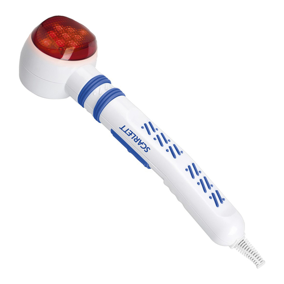 User Manuals: Scarlett SC-201 Massage Device