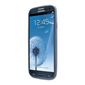 Samsung GALAXY S III Get Started