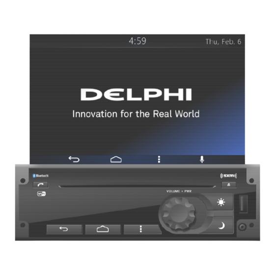 Delphi DEA610 Owner's Manual
