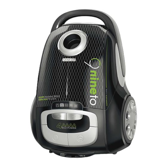 Sencor SVC 9000BK 4AAAA ECO POWER Original Manual