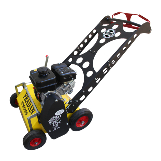 User Manuals: FRADAN PR-6RSS Power Rake