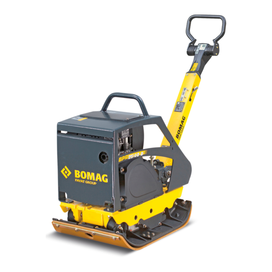 Bomag BPR 50 Operating	 Instruction