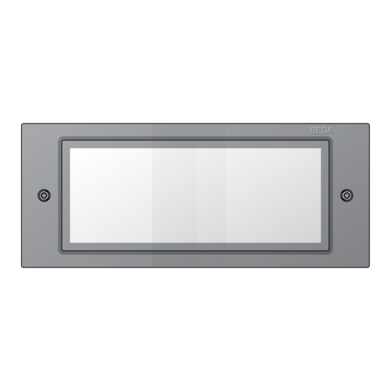 BEGA 33 165 Instructions For Use