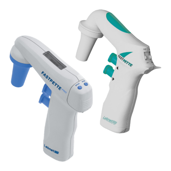 Labnet FastPette Pro Quick Start Manual