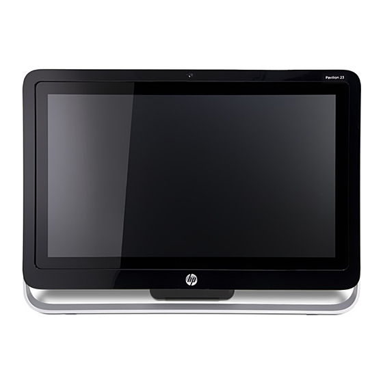 HP Pavilion 23 TouchSmart Disassembly Instructions Manual