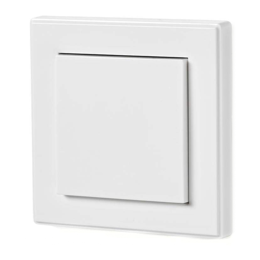 Nedis RFWS10WT, RFWS20WT - RF Smart On Wall Switch Quick Start Guide