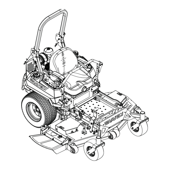 Gravely Pro-Turn 148 Operator's Manual