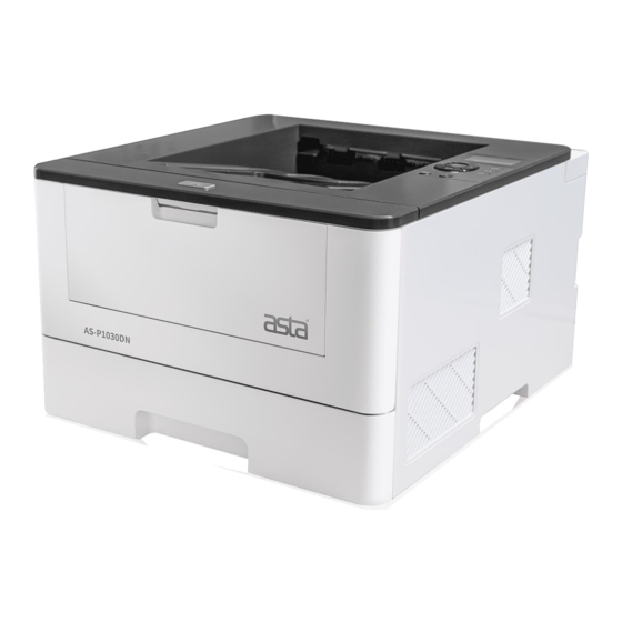 ASTA -AS-P1030DN Operation Manual