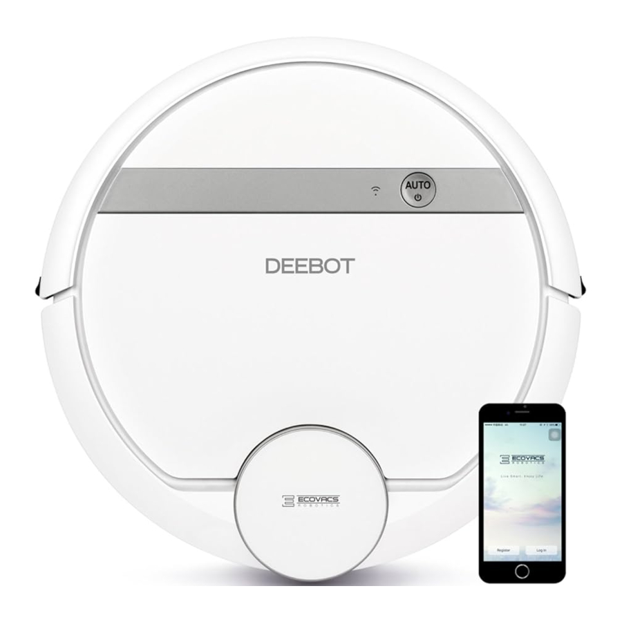 ECOVACS DEEBOT 900 - Robot Vacuum Cleaner Manual