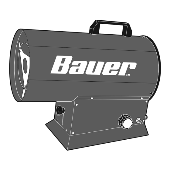 Bauer 19161P-B Owner's Manual & Safety Instructions
