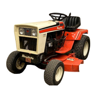 Simplicity 7100 Series Operator's Manual