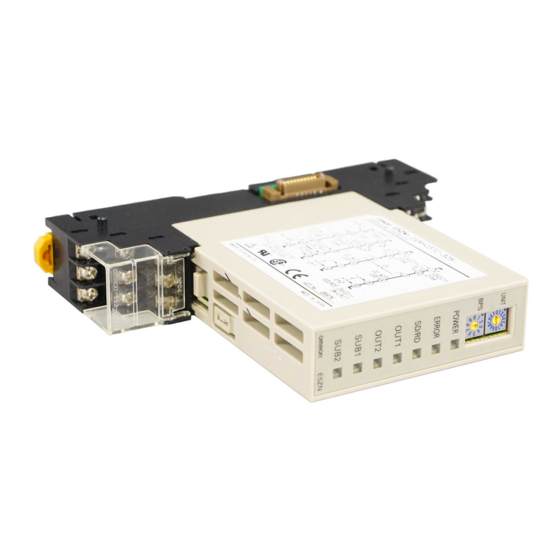 Omron E5ZN Manual
