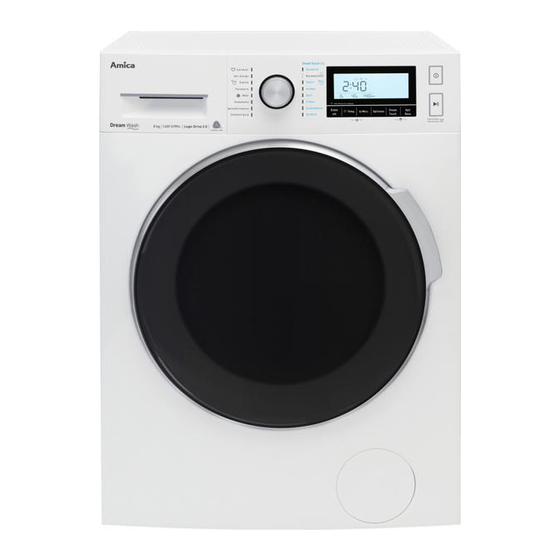 Amica WA484100W Quick Start Manual