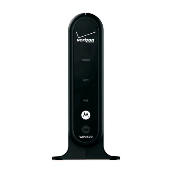 Motorola Verizon VAP2500 Quick Start Manual