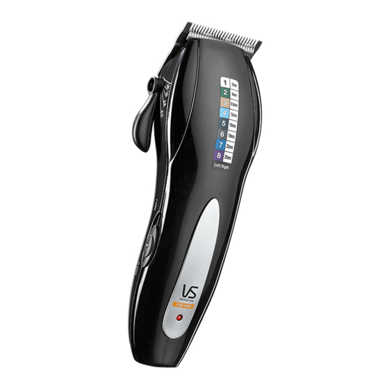 VS Sassoon THE ESSENTIAL CUT Tool Tips