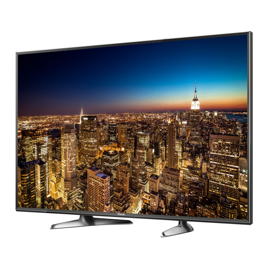 Panasonic TX-55DXR600 Service Manual