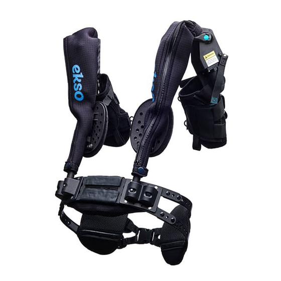 Ekso Bionics EVO Exoskeleton Operating Manual