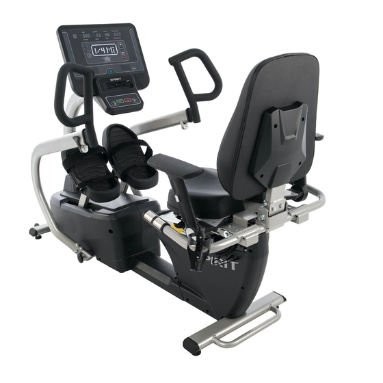 Spirit Commercial CRS800S Owner's Manual
