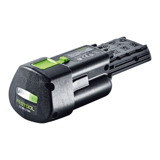 Festool BP 18 Li Original Operating Instructions