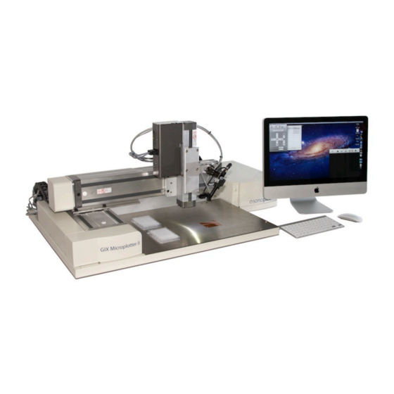 SONOPLOT MICROPLOTTER II Manuals