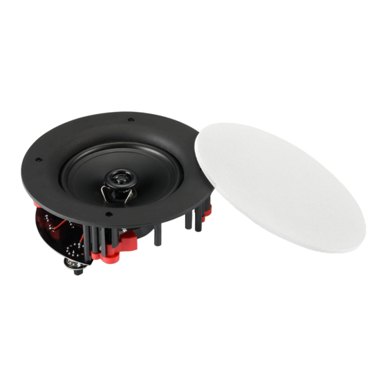 TiGHT AV SPK1-C650T-WH User Manual