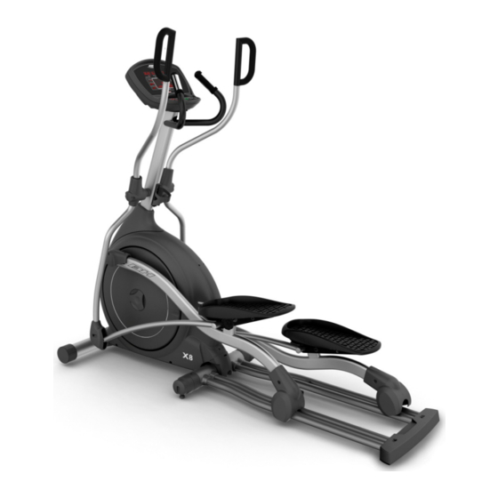BH FITNESS X8 ELLIPTICAL Owner's Manual