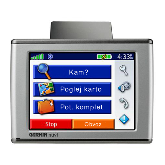 Garmin Nuvi 370 Owner's Manual