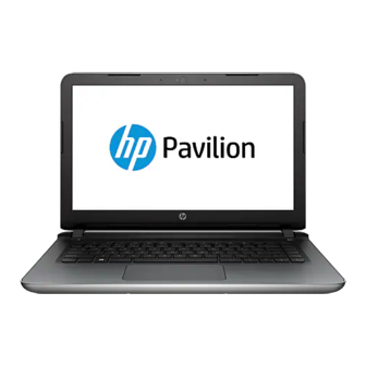 HP Pavilion 14 Series Maintenance And Service Manual