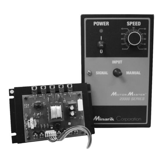 Minarik PCM23001A User Manual
