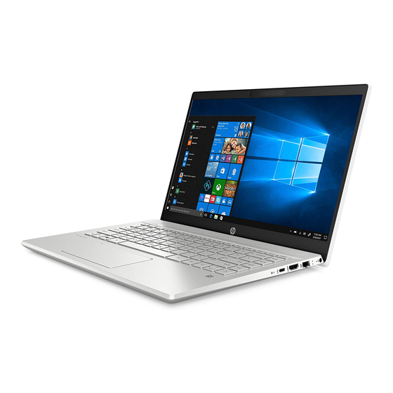 HP Pavilion 14 Series Maintenance And Service Manual