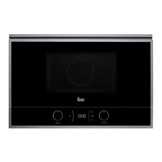 Teka ML 822 BIS R User Manual