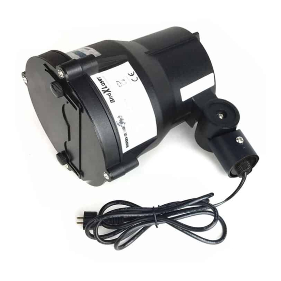 Bird-X LASER BIRD REPELLER (OUTDOOR) Instruction Manual