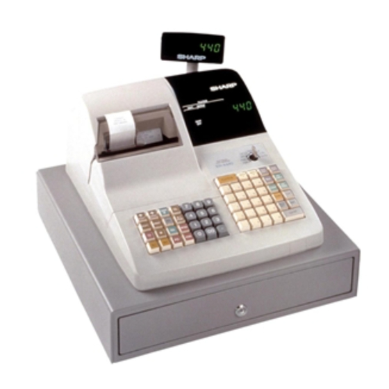 Sharp ER-A440 Installation Manual