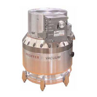 Pfeiffer Vacuum TPH 1201 U P Operating Instructions Manual