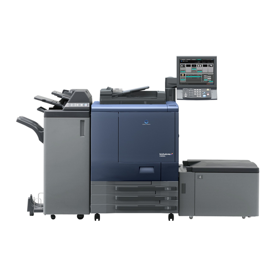Konica Minolta bizhub PRESS C6000 Setup Instructions