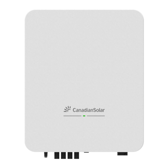CanadianSolar CSI-15K-T4001A-E Quick Installation Manual