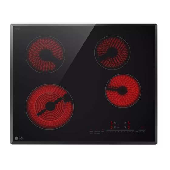 LG CBED2415B Installation Manual