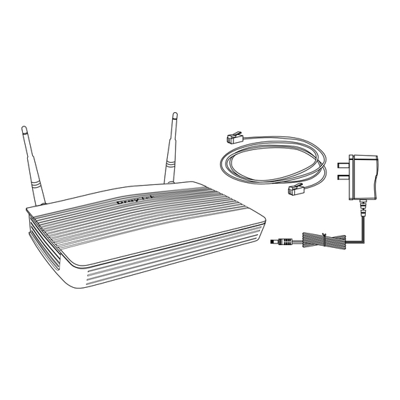 Draytek Vigor 2765 AC Quick Start Manual