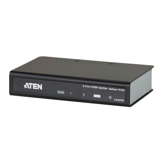 ATEN VS182A Quick Start Manual