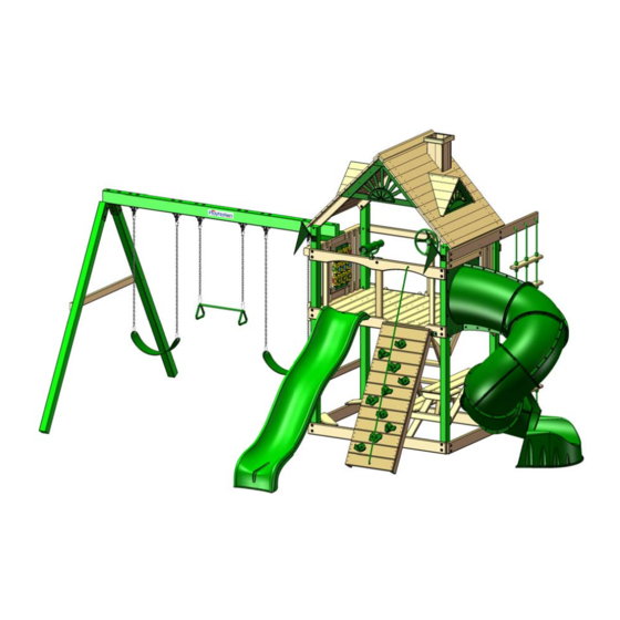 PlayNation Play Systems Laguna 1500CW Assembly Instructions Manual