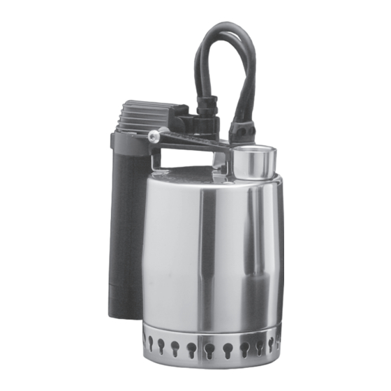 Grundfos UNILIFT KP 150 Installation And Operating Instructions Manual